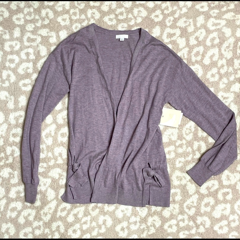 Purple Cardigan